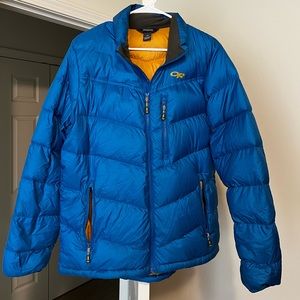 Lightly used Outdoor Research Transcendent Down jacket